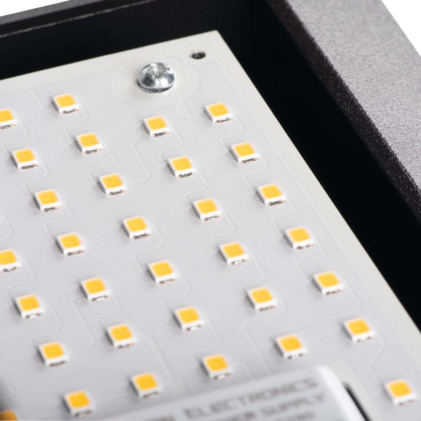 Applique murale d'extérieur LED LERTO LED/12W/230V IP54 noire