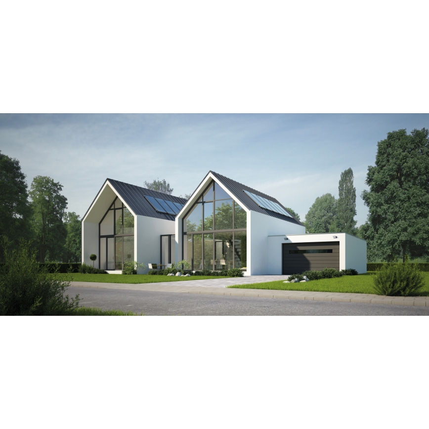 Applique murale d'extérieur LED avec détecteur de mouvement et capteur crépusculaire XERTO LED/20W/230V 3000/4000/6500K IP44 noir