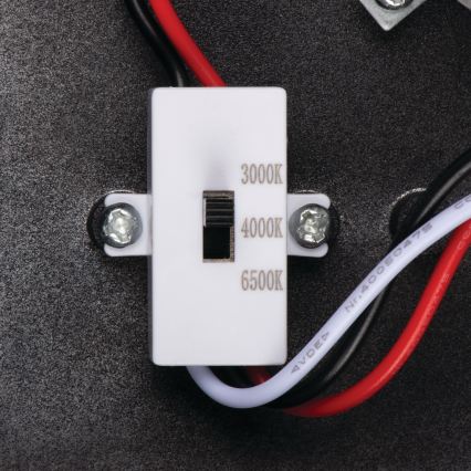 Applique murale d'extérieur LED avec détecteur de mouvement et capteur crépusculaire XERTO LED/20W/230V 3000/4000/6500K IP44 noir