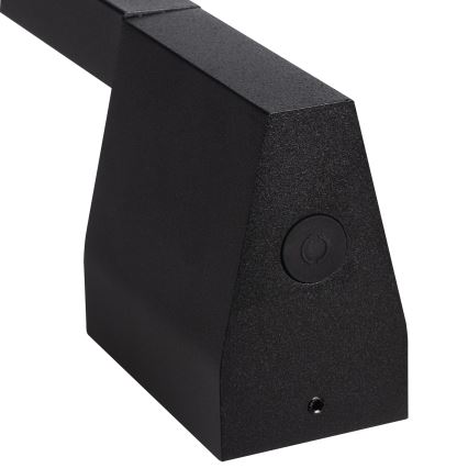 LED buitenwandlamp YALTE LED/12W/230V 3000/4000/6500K 123 cm IP54 zwart
