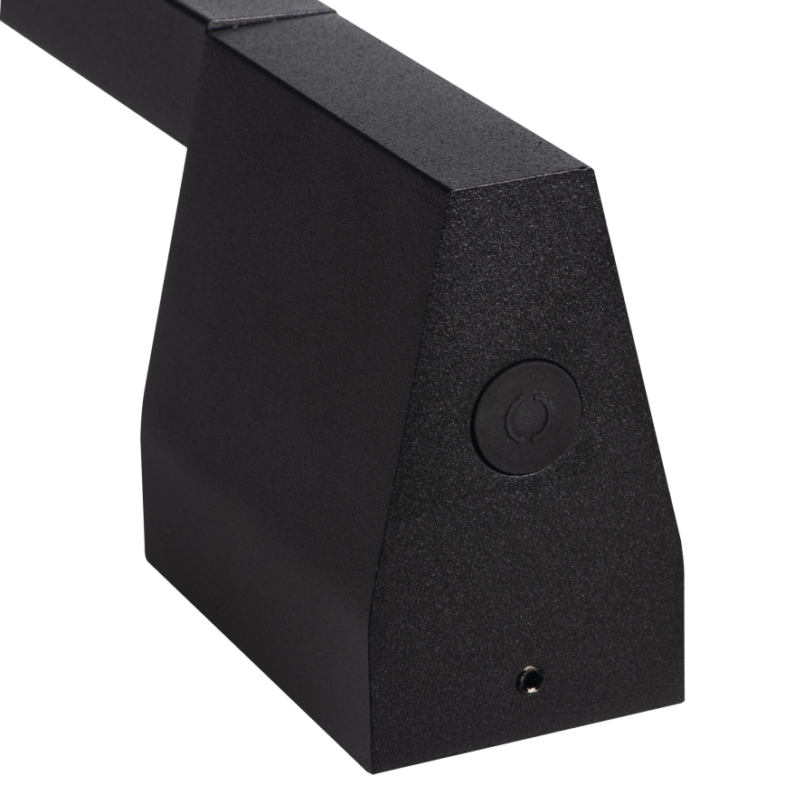 LED buitenwandlamp YALTE LED/12W/230V 3000/4000/6500K 123 cm IP54 zwart