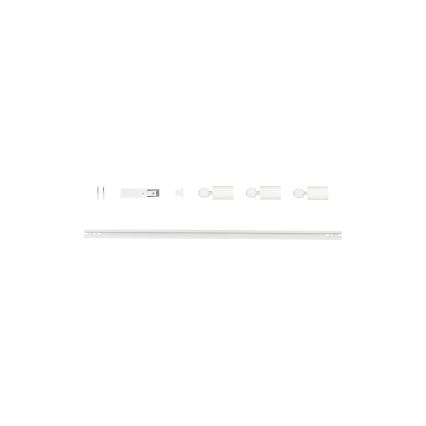 Spotarmatuur voor railsysteem ALTEAR 3xGU10/10W/230V 1m wit