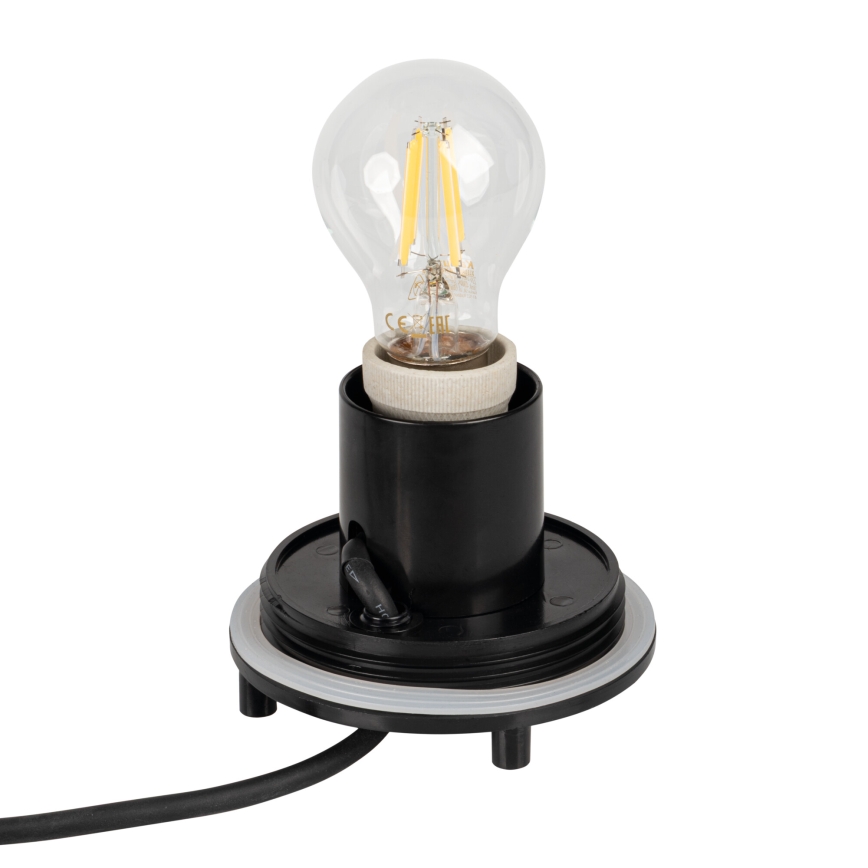 Buitenlamp STONO 1xE27/15W/230V Ø 20 cm IP65 wit