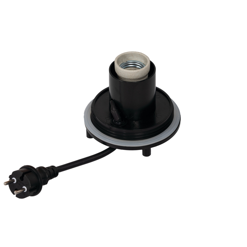 Lampe d'extérieur STONO 1xE27/15W/230V Ø 20 cm IP65 blanche