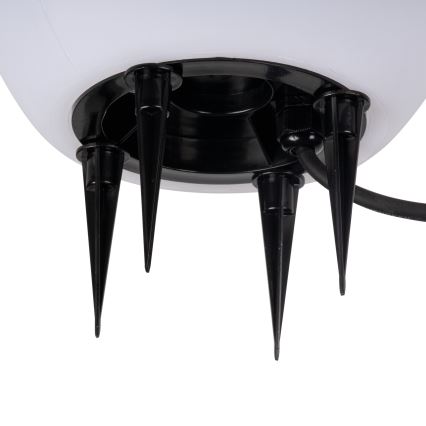 Buitenlamp STONO 1xE27/20W/230V Ø 40 cm IP65 wit