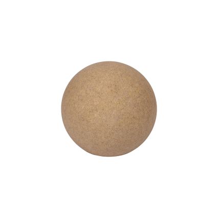 Buitenlamp STONO 1x E27/15W/230V Ø 20 cm IP65 beige