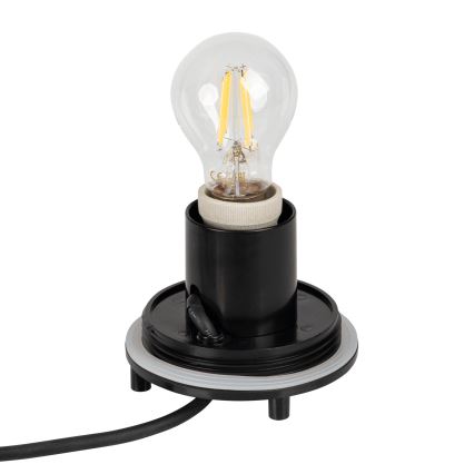 Buitenlamp STONO 1x E27/15W/230V Ø 20 cm IP65 beige