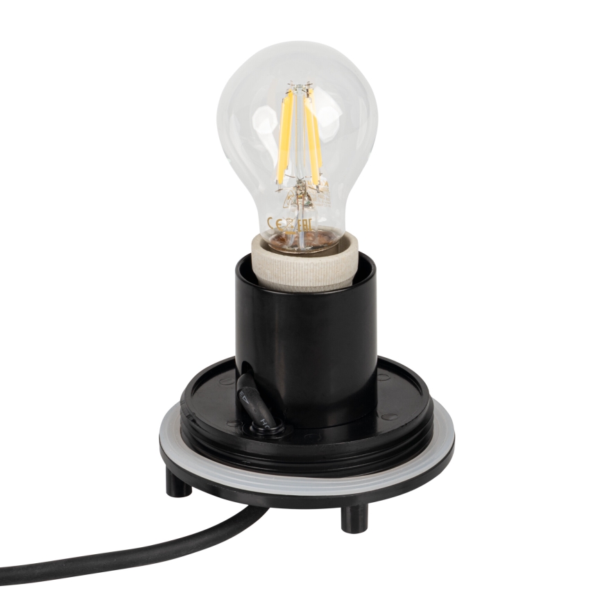 Buitenlamp STONO 1x E27/15W/230V Ø 20 cm IP65 beige