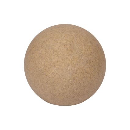 Buitenlamp STONO 1x E27/20W/230V Ø 40 cm IP65 beige