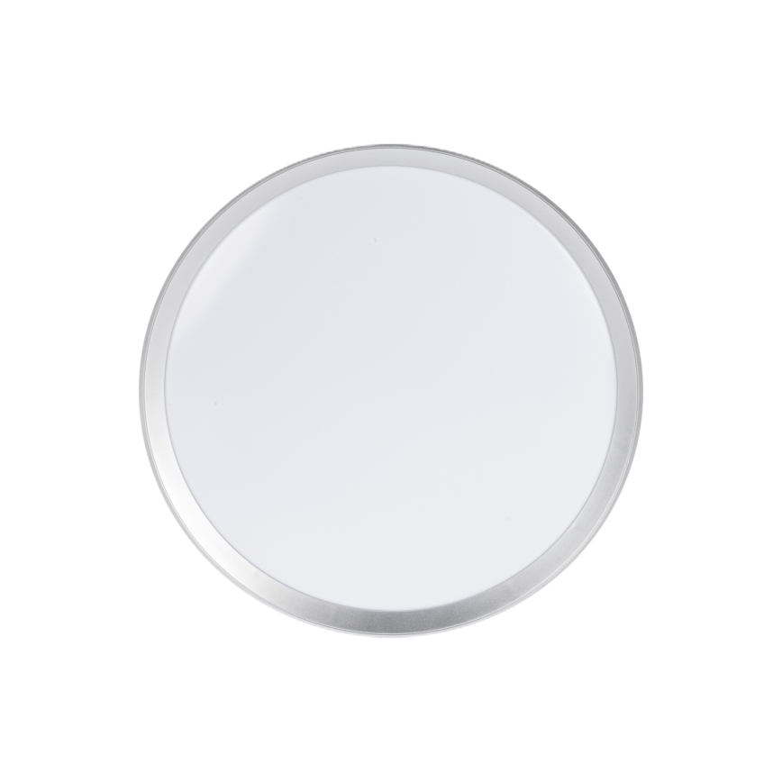 Plafonnier LED à intensité variable LIXAN LED/47W/230V 3000-6500K Ø 38,6 cm blanc/argenté + télécommande
