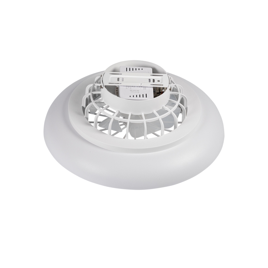 Plafonnier LED RGBW dimmable avec ventilateur PLAVE PAN LED/24W/230V 3000-6500K Ø 48,5 cm blanc + télécommande