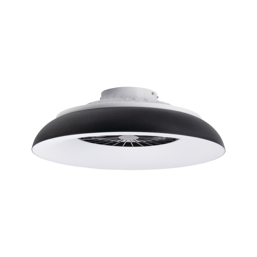 Plafonnier dimmable LED RGBW avec ventilateur PLAVE PAN LED/48W/230V 3000-6500K Ø 60 cm noir + télécommande