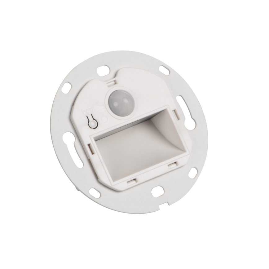 LED-traparmatuur met bewegings- en schemersensor MAGNIK LED/1,7W/230V 2700/3300/3900/4600/5700K wit vierkant