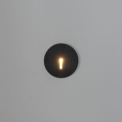 LED-trapverlichting MAGNIK LED/1,7W/230V 2700/3300/3900/4600/5700K zwart rond