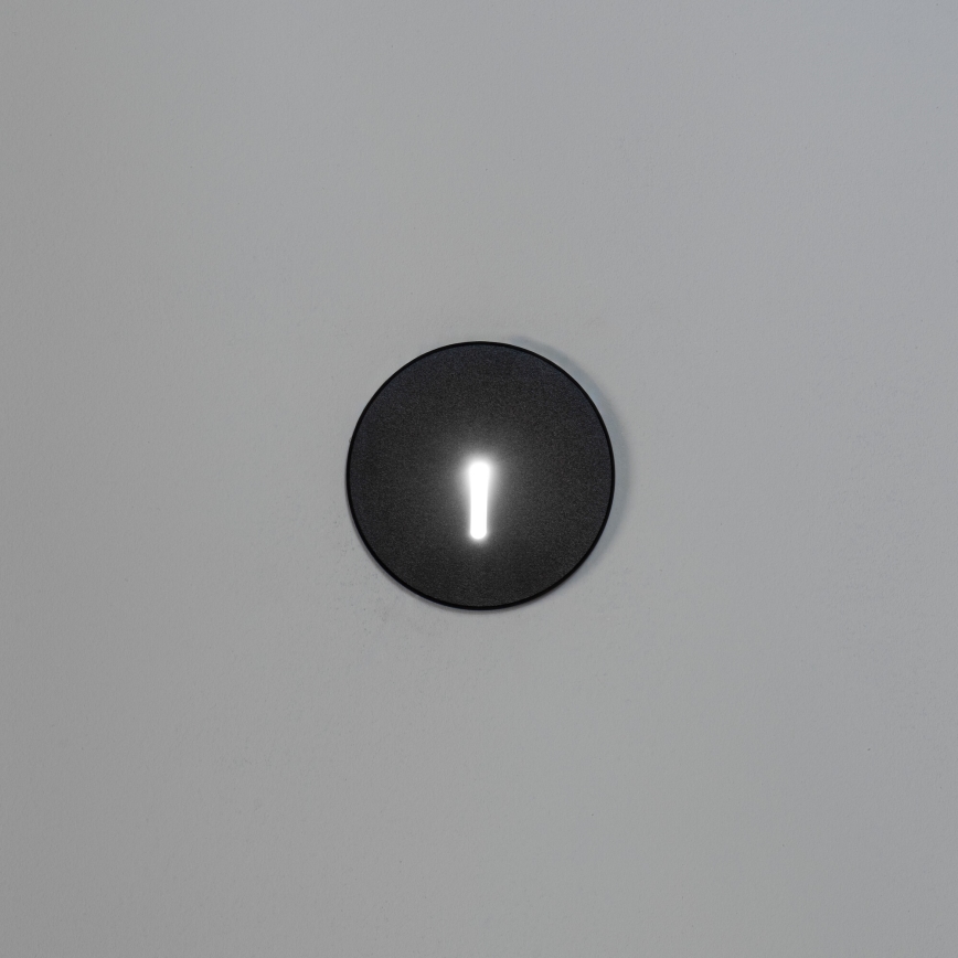 LED-trapverlichting MAGNIK LED/1,7W/230V 2700/3300/3900/4600/5700K zwart rond