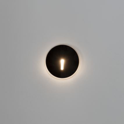Luminaire LED pour escalier MAGNIK LED/1,7W/230V 2700/3300/3900/4600/5700K noir, rond
