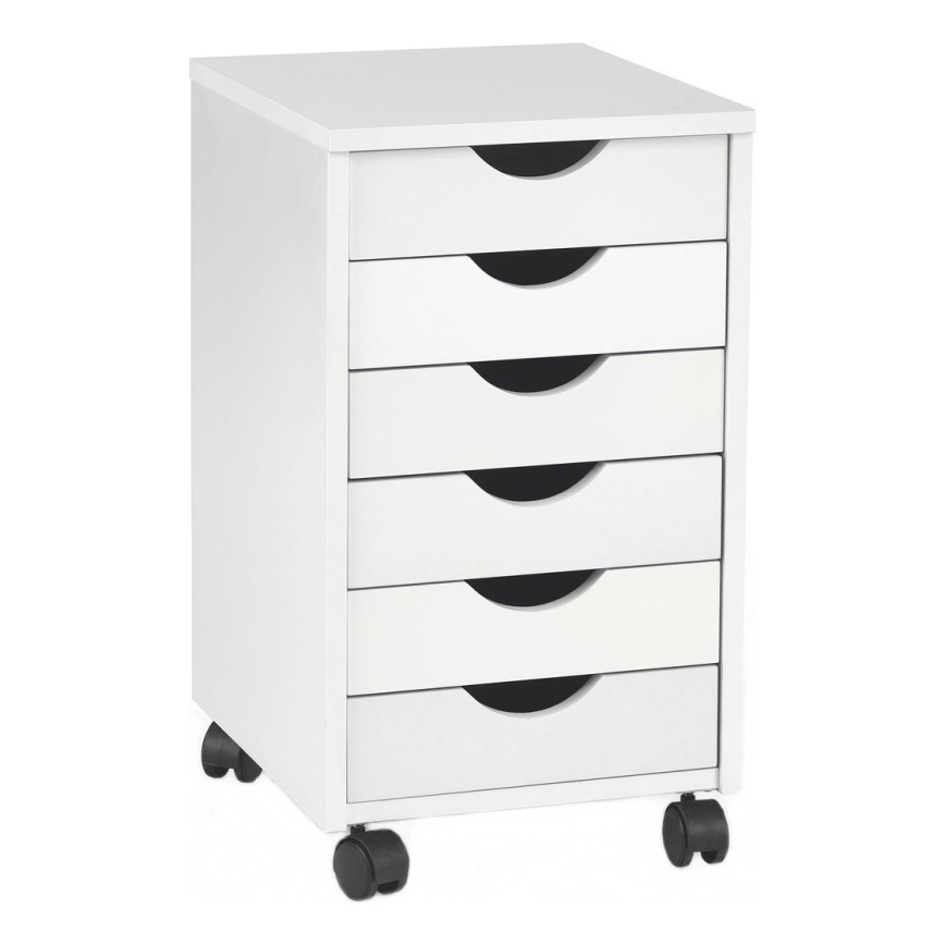 Kantoorcontainer SIMON 63x37 cm wit