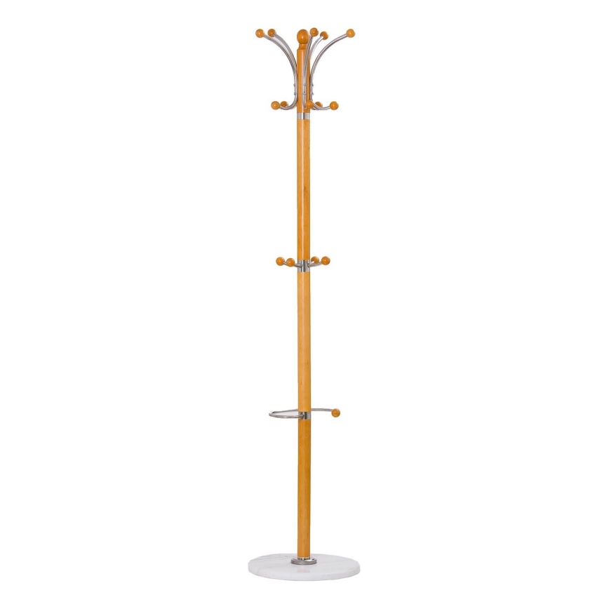 Kapstok 185x38 cm bruin