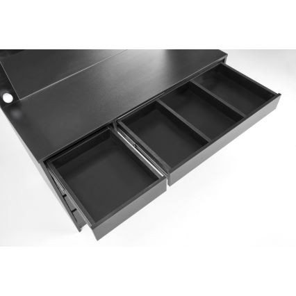 Kaptafel AMORIO zwart