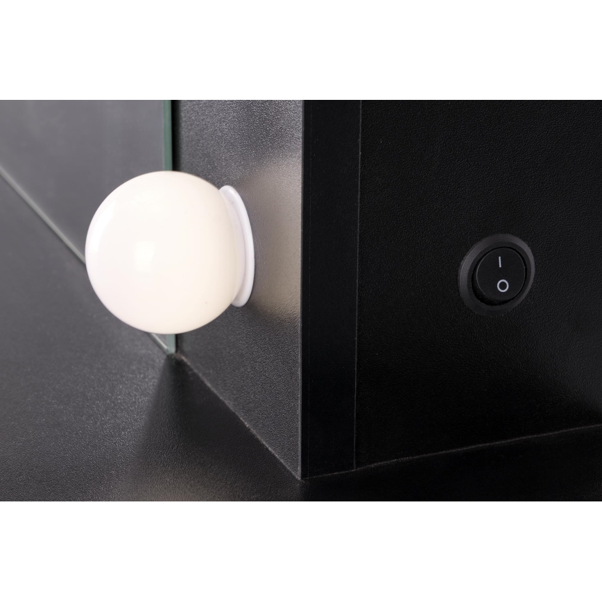 Kaptafel AMORIO zwart