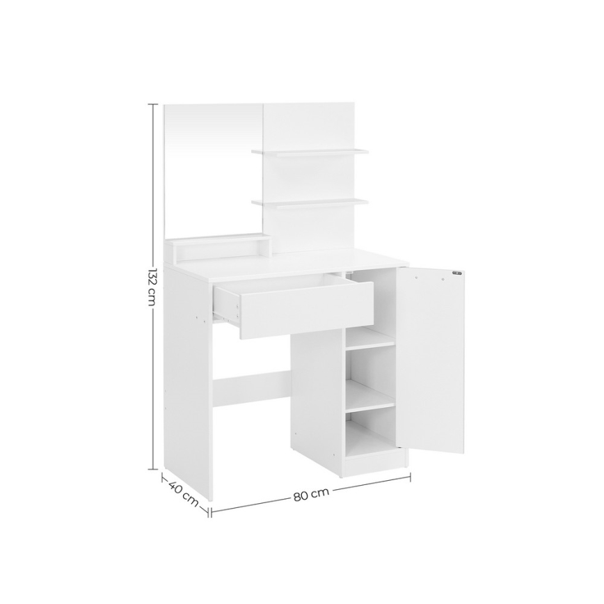 Kaptafel AURORA wit