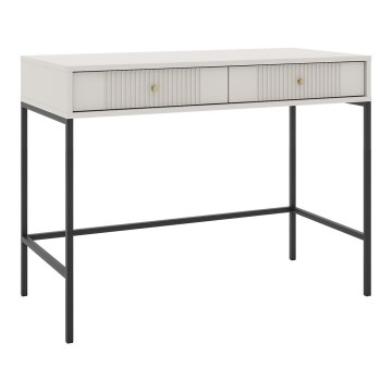 Kaptafel LUE beige/zwart