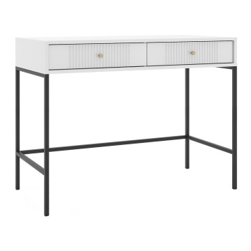 Kaptafel LUE wit/zwart
