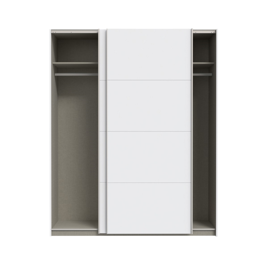 KARO kledingkast 170x210 cm wit