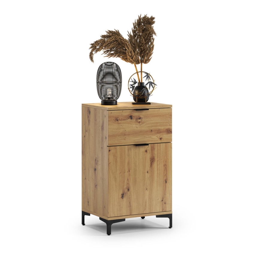 Kast met lades LORA eiken artisan