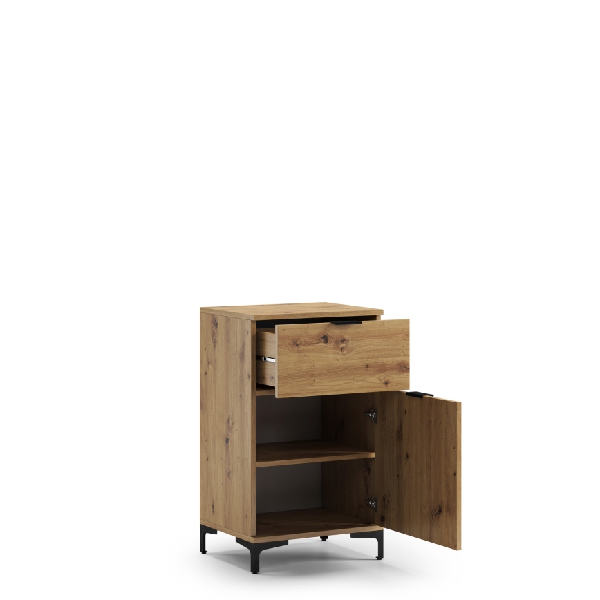 Kast met lades LORA eiken artisan