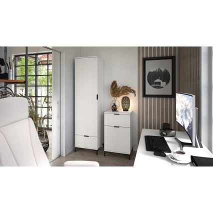 Kast met lades LORA wit