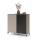 Kast met lades RONJA taupe/zwart