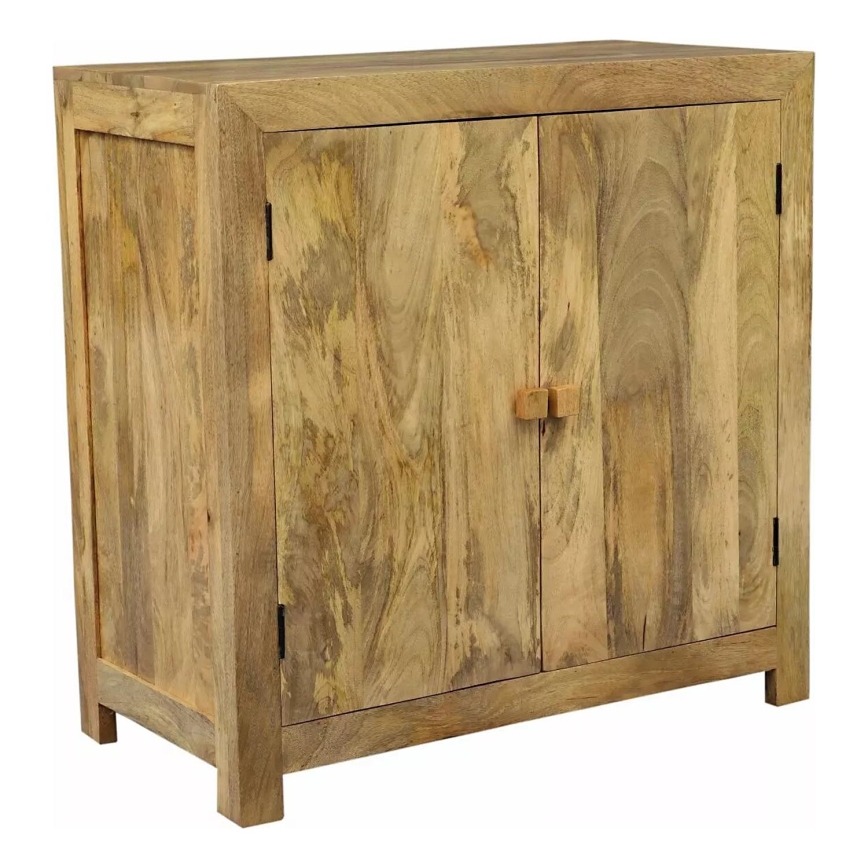 Kastje HINA 90x90 cm massief hout/mangoboom