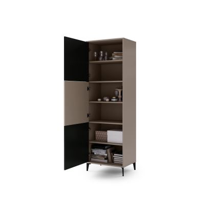 Kastje RONJA taupe/zwart