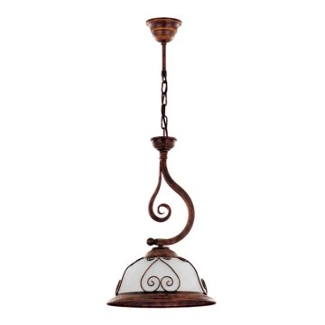 Kemar VE/1 - Lustre VERDA 1xE27/60W bronze