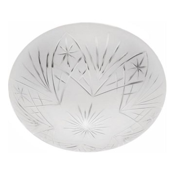 Kemar - Verre de rechange pour plafonnier OURO EAGLE E27 blanc
