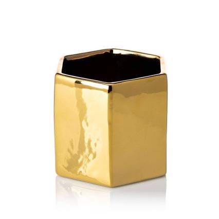 Keramische Bloempot MIA 12x14 cm goud