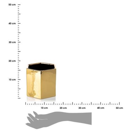 Keramische Bloempot MIA 14,5x16,5 cm goud