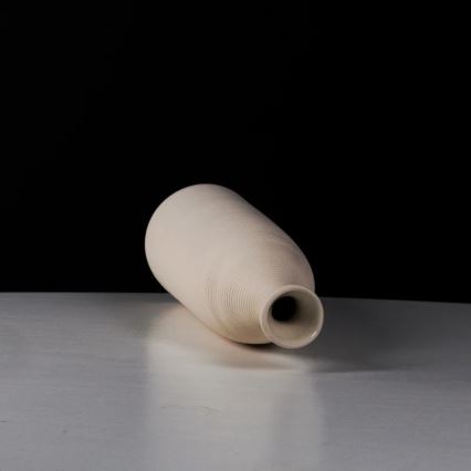 Keramische vaas 46 cm wit