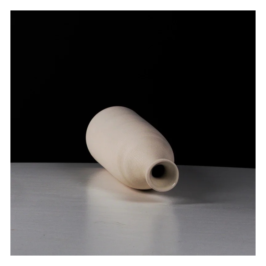 Keramische vaas 46 cm wit