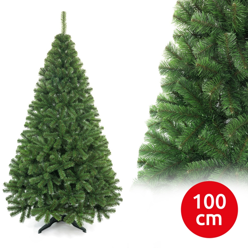 Kerstboom 100 cm zilverspar