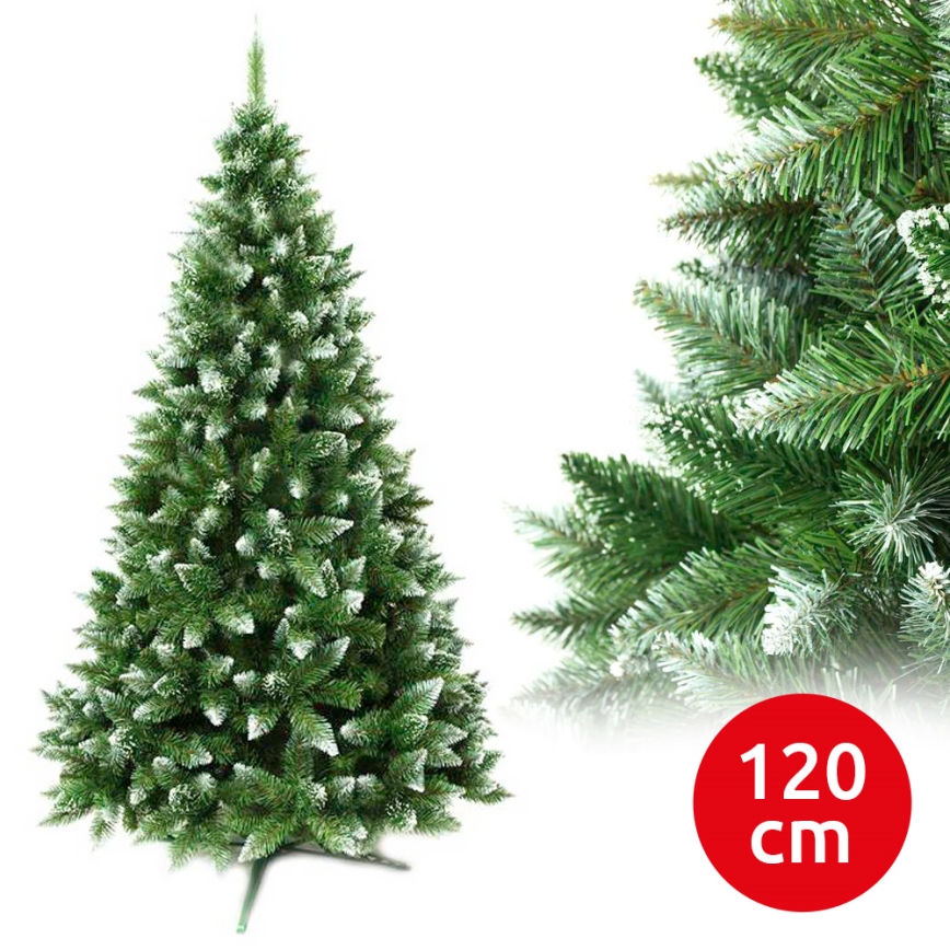Kerstboom 120 cm zilverspar