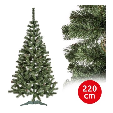 Kerstboom CONE 220 cm zilverspar