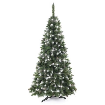 Kerstboom CRISTAL SILVER 180 cm den
