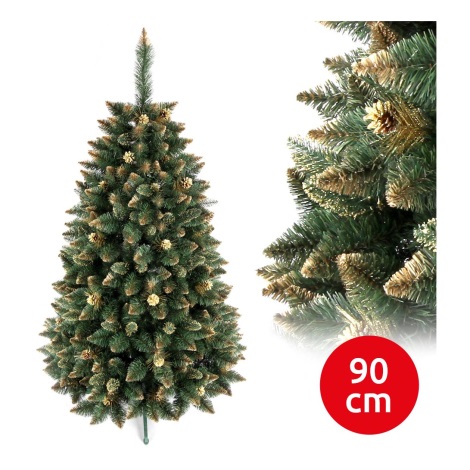 Kerstboom GOLD 90 cm den