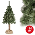 Kerstboom op een stam NATURAL 180 cm spar
