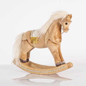 Kerstversiering 31 cm hobbelpaard