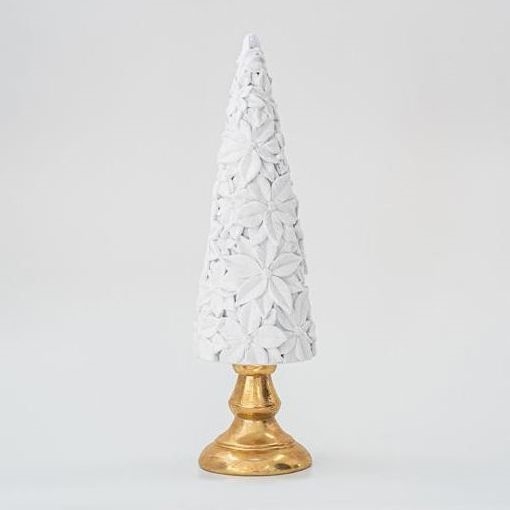 Kerstversiering 40 cm boom wit
