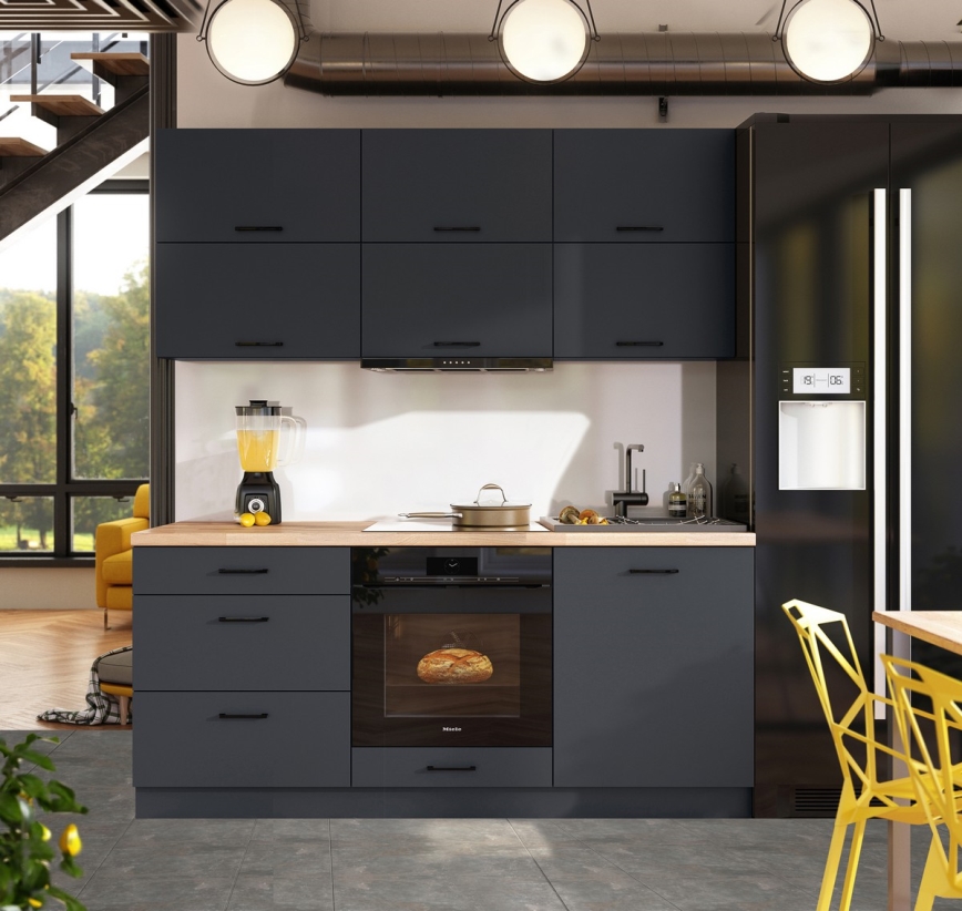 Keuken ELISE 180 cm grafiet