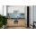 Keuken MARINA 180 cm eiken craft/glanzend wit